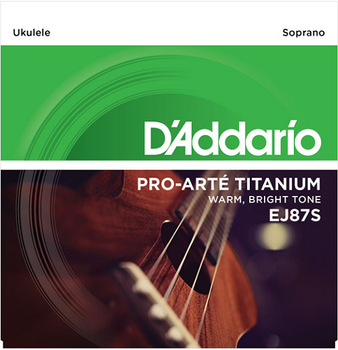 D'addario TITANIUM, Soprano Ukulele Strings - Poppa's Music