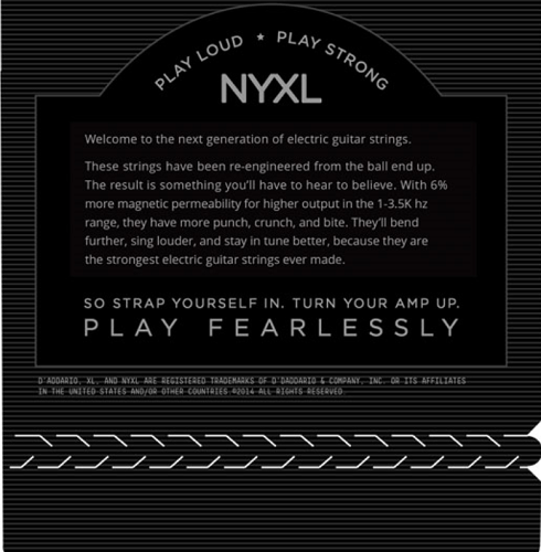 D'addario Nickel Wound, Balanced TENSION, Super Light, 09-40 Electric Guitar Strings - Poppa's Music