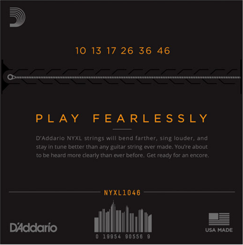 D'addario Nickel Wound, Regular Light, 10-46 Electric Guitar Strings - 3-PACK - Poppa's Music