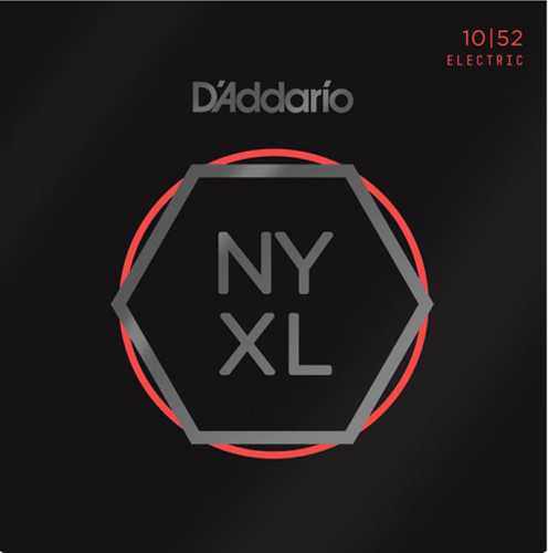 D'addario Nickel Wound, Light Top/Heavy Bottom, 10-52 Electric Guitar Strings - Poppa's Music