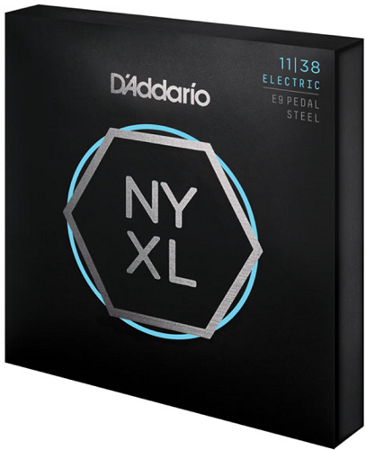 D'addario Nickel Wound, Pedal STEEL, REGULAR-Light, 11-38 Electric Guitar Strings - Poppa's Music