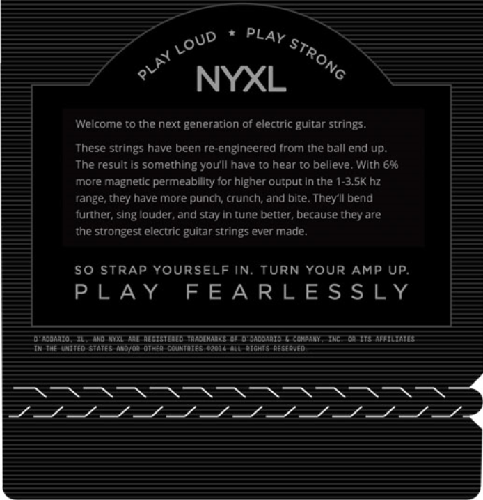 D'addario Nickel Wound, Medium Top / Extra-Heavy Bottom, 11-56 Electic Guitar Strings - Poppa's Music