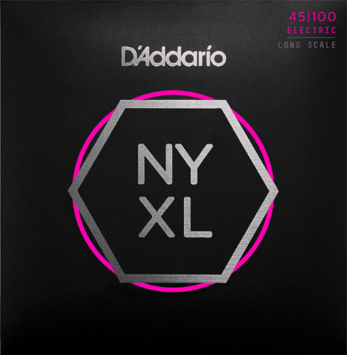 D'addario Long Scale, Regular Light, 45-100 Bass Guitar Strings - Poppa's Music