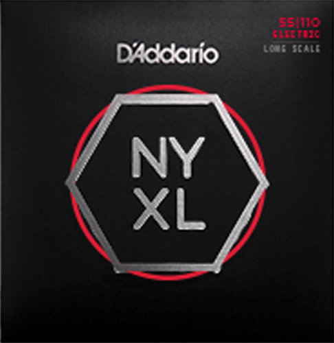 D'addario Long Scale, Heavy, 55-110 Bass Guitar Strings - Poppa's Music