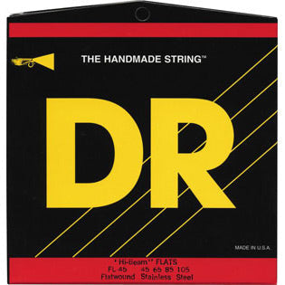 DR Bass Guitar Strings - Flat Wound Legend - Medium - Poppa's Music