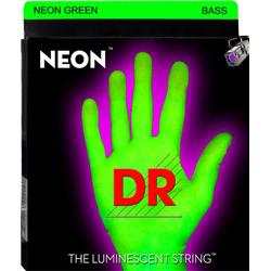 DR Bass Guitar Strings - Neon - Green - Medium - Poppa's Music