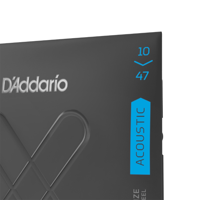 D'Addario XT Phosphor Bronze Acoustic Guitar Strings, 12-String Light, 10-47 - XTAPB1047-12 - Poppa's Music