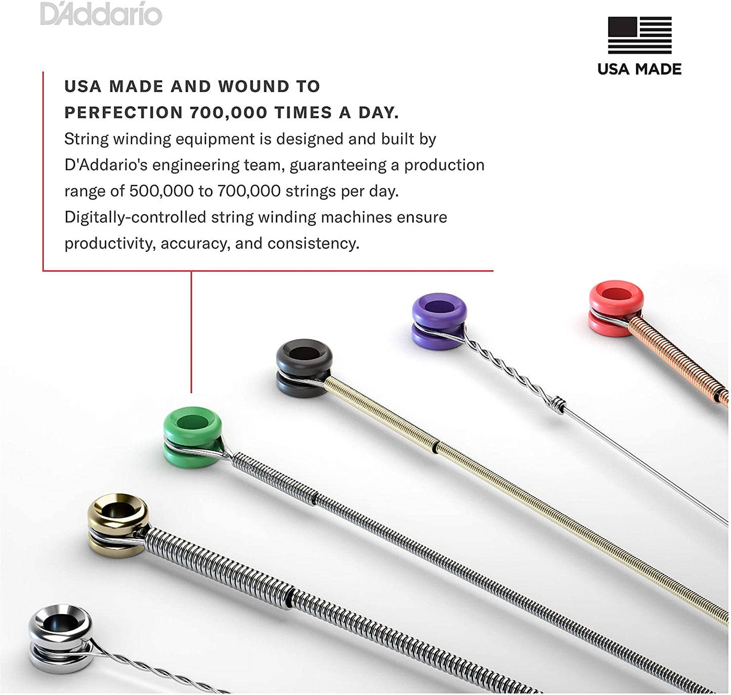 D'Addario XT Phosphor Bronze Acoustic Guitar Strings, 12-String Light, 10-47 - XTAPB1047-12 - Premium Acoustic Guitar Strings from D'addario - Just $24.99! Shop now at Poppa's Music