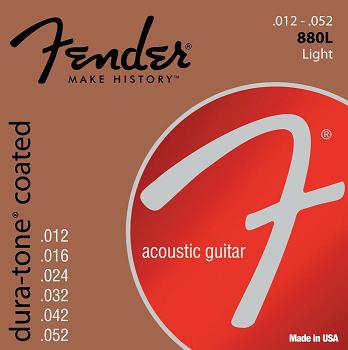 Fender Dura-tone Coated Acoustic Guitar Strings - Poppa's Music 
