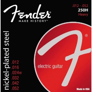 Fender 250s Nickel Plated Steel Ball End Electric Guitar Strings - Poppa's Music