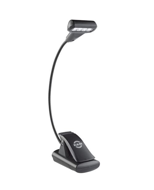 K&M "FlexLight T-Model 4 LED" Music Stand Light - 12272 - Premium Stand Light from K & M - Just $8.50! Shop now at Poppa's Music