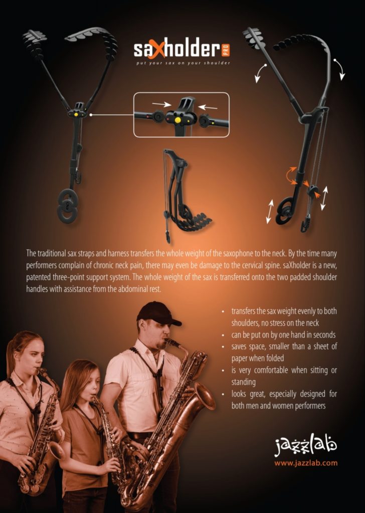 Jazz Lab PRO Saxholder Saxophone Harness - Poppa's Music