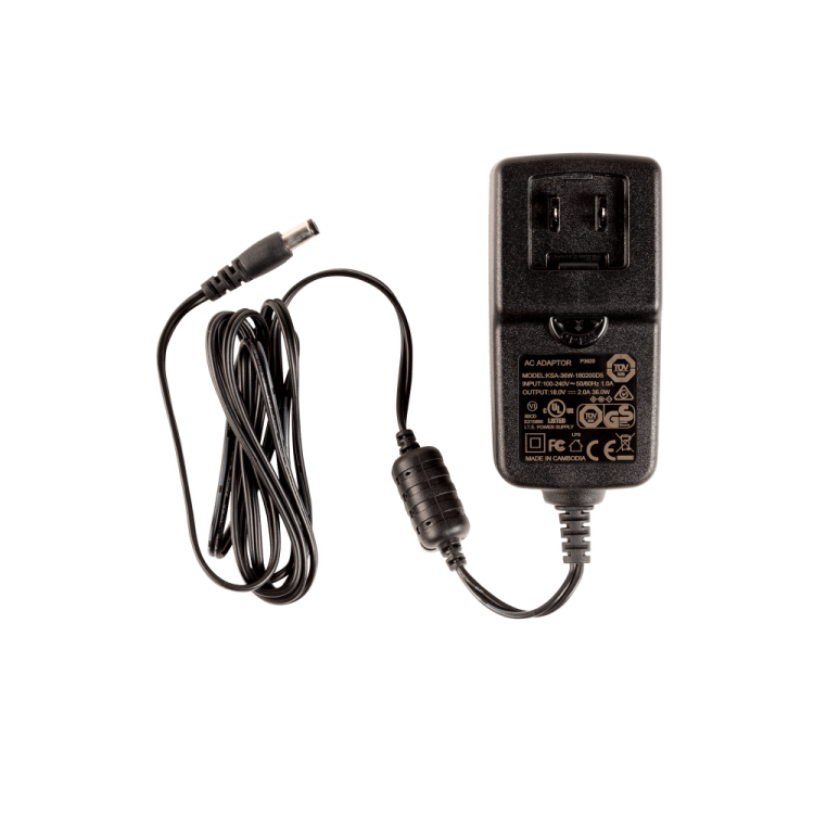 Ernie Ball 2 Amp 18V AC/DC Power Supply - Poppa's Music