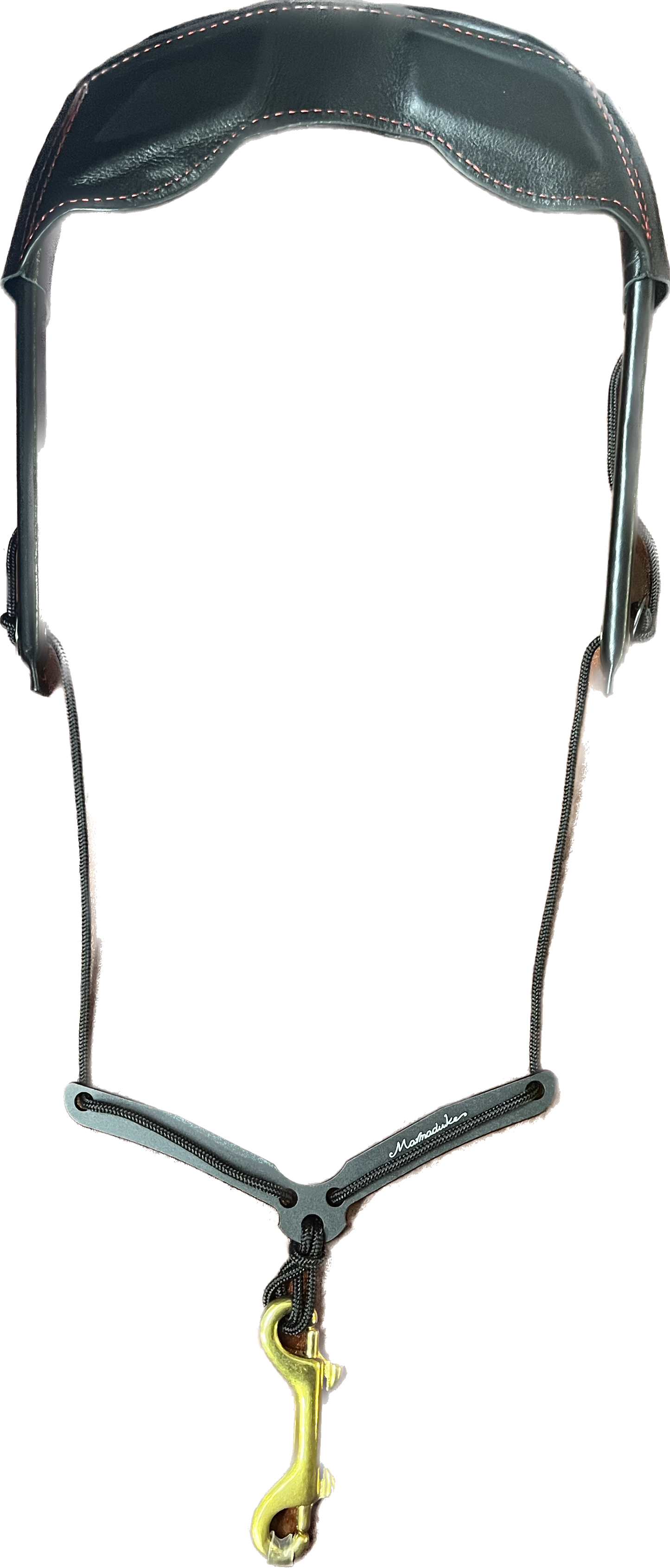 Marmaduke "Feather" Strap III GL - Leather Saxophone Strap - Premium Saxophone Straps & Supports from Marmaduke - Just $115.95! Shop now at Poppa's Music