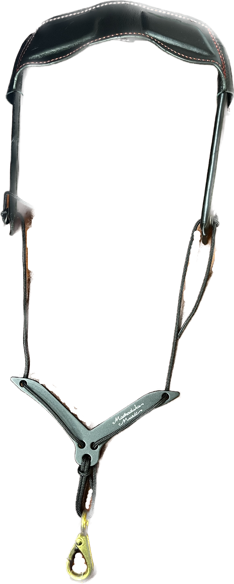 Marmaduke "Feather" Strap III GL - Leather Saxophone Strap - Premium Saxophone Straps & Supports from Marmaduke - Just $115.95! Shop now at Poppa's Music