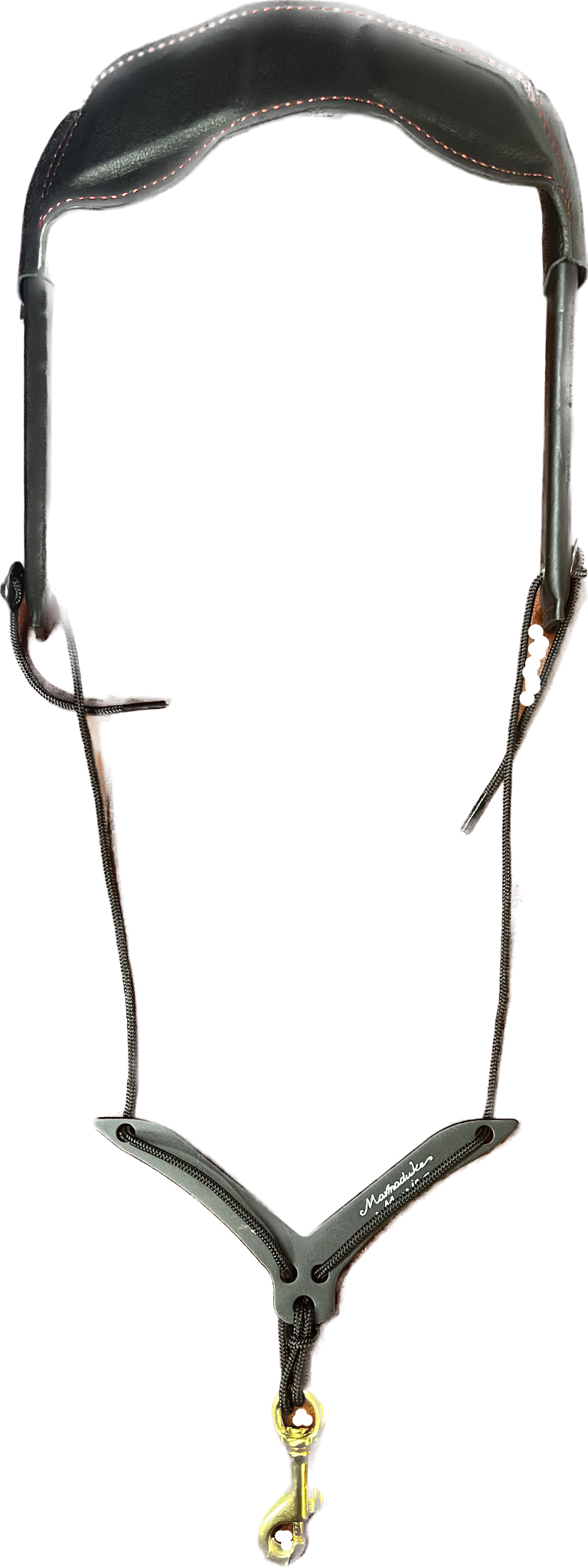 Marmaduke "Feather" Strap III GL - Leather Saxophone Strap - Premium Saxophone Straps & Supports from Marmaduke - Just $115.95! Shop now at Poppa's Music