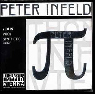 Peter Infeld Violin 4/4 String Set with Tin Plated E String - PI101 - Poppa's Music