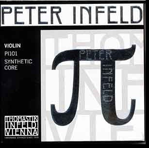 Peter Infeld Violin 4/4 String Set with Tin Plated E String - PI101 - Poppa's Music 