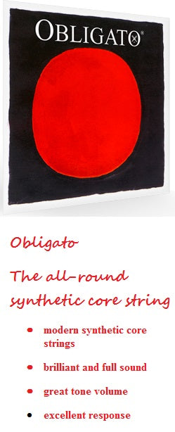 Pirastro Obligato Violin String Set 4/4 - Poppa's Music