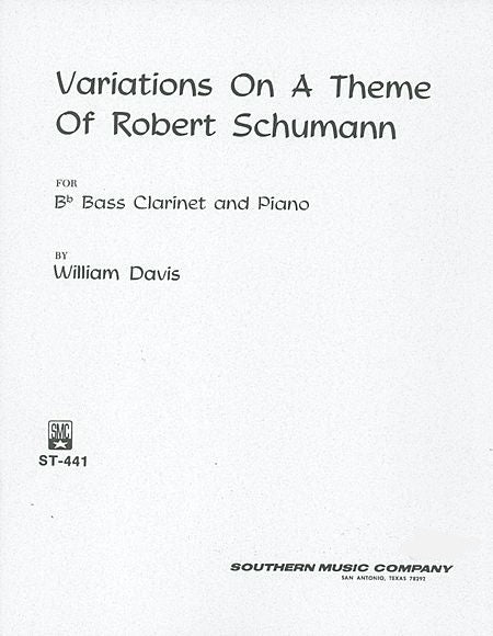 Variations on A Theme of Robert Schumann by: William Mac Davis - ST441 - Poppa's Music