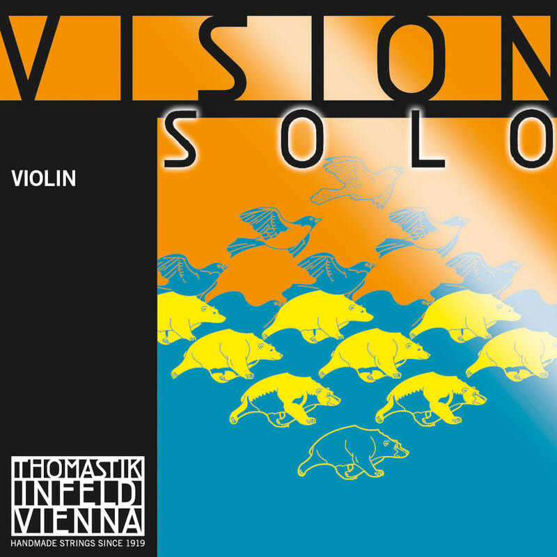 Thomastik Vision Solo Advanced SYNTH Core Violin String Set 4/4 - VIS101 - Poppa's Music