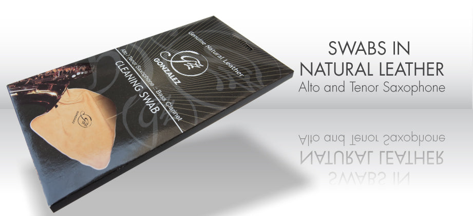 Gonzalez Alto And Tenor Swabs In Natural Leather - Poppa's Music