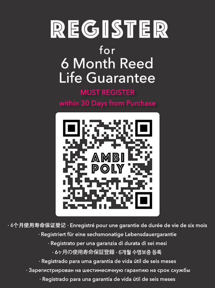 Silverstein ALTA Ambipoly Baritone Sax Jazz Synthetic Reed - Poppa's Music