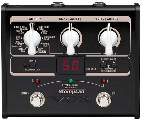 Vox Stomplab 1G Multi-Effects Guitar Pedal - Poppa's Music