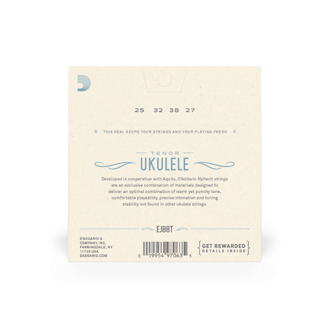 D'addario NYLTECH, Tenor Ukulele Strings - Poppa's Music