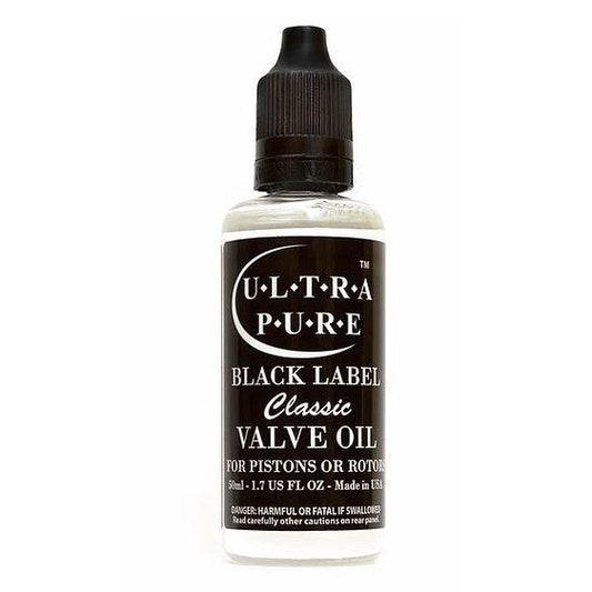 Ultra-Pure Black Label "Classic" Valve Oil for Pistons or Rotors - Poppa's Music 