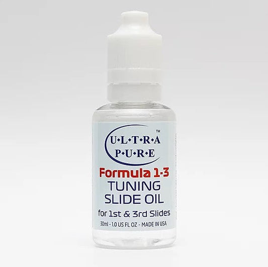 Ultra-Pure Formula 1-3 Tuning Slide Oil for 1st & 3rd Slides - 30ml - Poppa's Music 