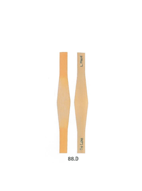 Pisoni Shaped and Profiled Cane for Bassoon, DELUXE (bag of 10 pcs.) 88.D - Poppa's Music