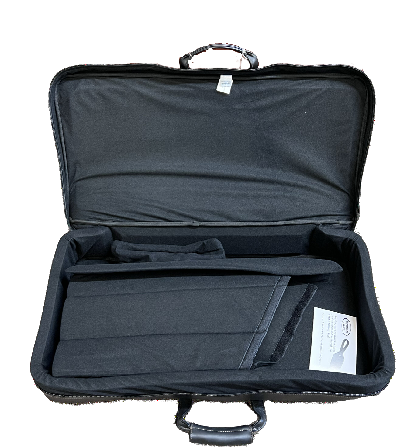 Reunion Blues Black Leather Vintage Basson Case - 750-15 - Poppa's Music