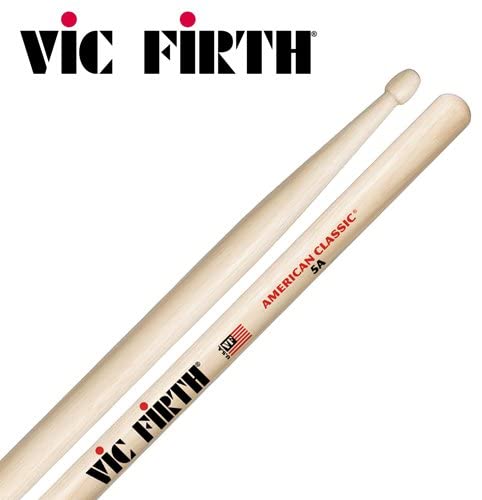 Vic Firth American Classic Hickory Drumstick Wooden Tip - 3A - Poppa's Music