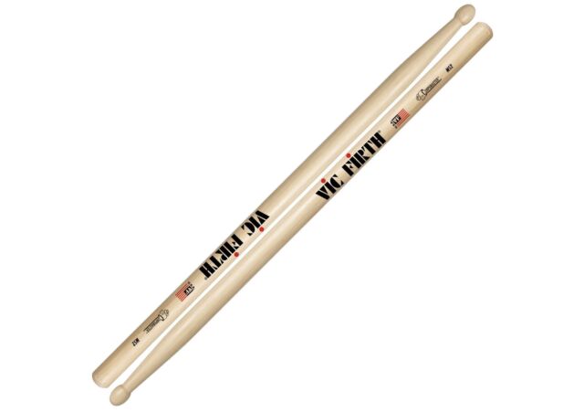 Vic Firth Corpsmaster Drumstick Wooden Tip - #MS2 - Poppa's Music