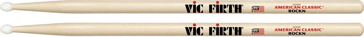 Vic Firth American Classic Rock Drumstick Nylon Tip - Rockn - Poppa's Music