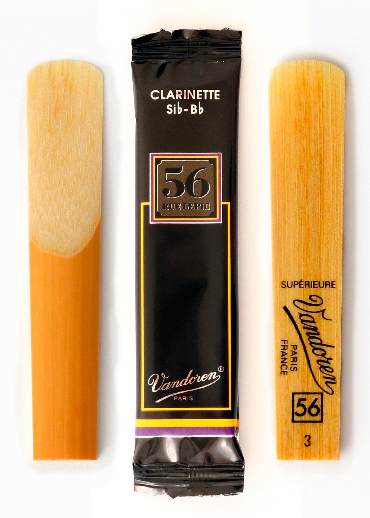 Vandoren Bb Clarinet 56 Rue Lepic Reeds - 10 Per Box - Poppa's Music