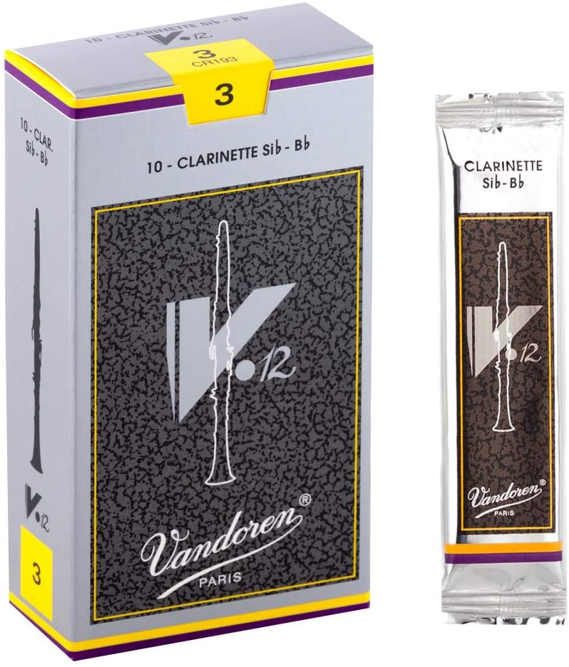 Vandoren Bb Clarinet V12 Reeds - 10 Per Box - Poppa's Music
