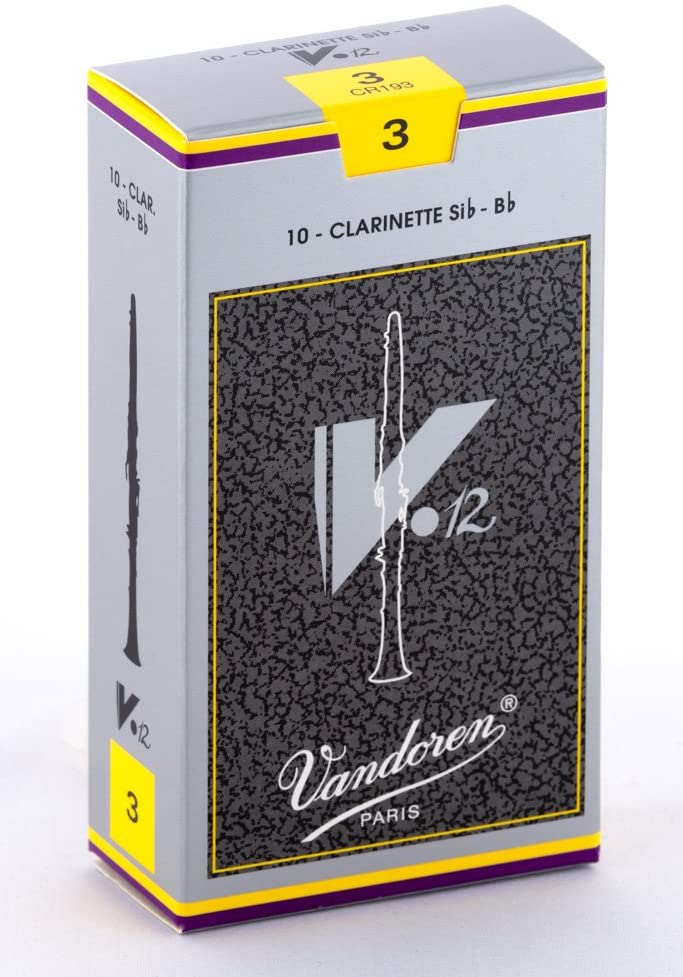 Vandoren Bb Clarinet V12 Reeds - 10 Per Box - Poppa's Music