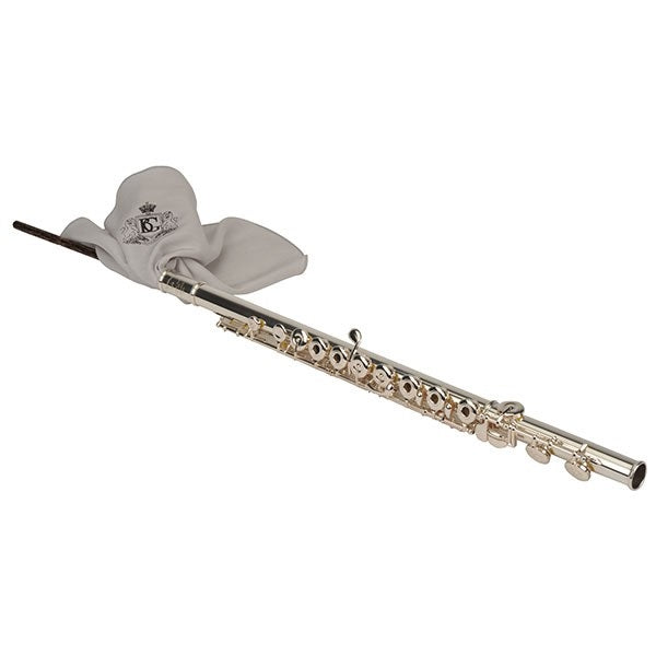 BG Flute Cleaning Swab W/O Drop A32 FG - Bamboo & Silk - A32FG - Poppa's Music