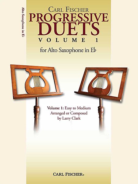 Carl Fischer Progressive Duets Vol 1 for Alto Sax - Poppa's Music