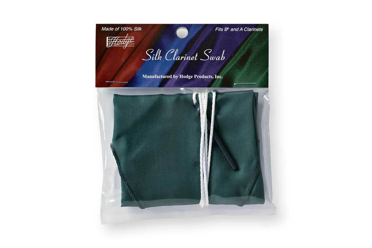Hodge Bb and A Clarinet Silk Swab - Poppa's Music