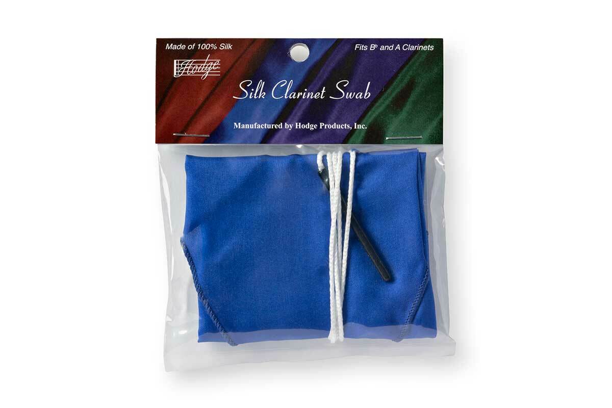 Hodge Bb and A Clarinet Silk Swab - Poppa's Music