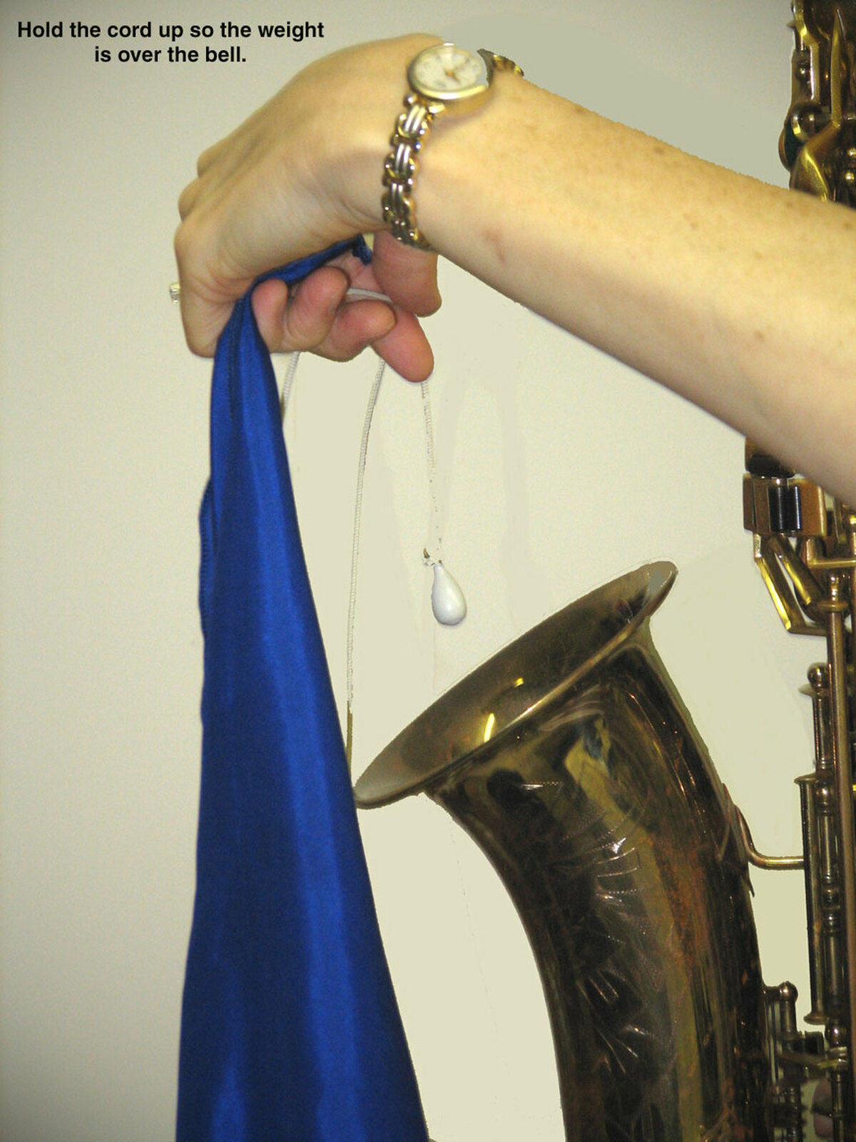Hodge Alto Sax Silk Swab - Poppa's Music
