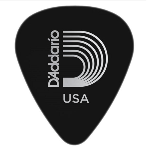 D'addario Planet Waves Black Celluloid Guitar Picks - 10 Pack - Poppa's Music