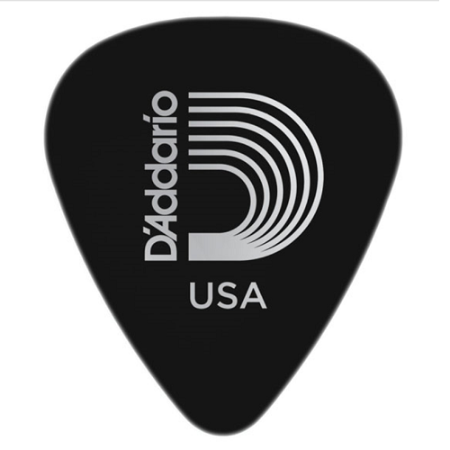D'addario Planet Waves Black Celluloid Guitar Picks - 10 Pack - Poppa's Music 