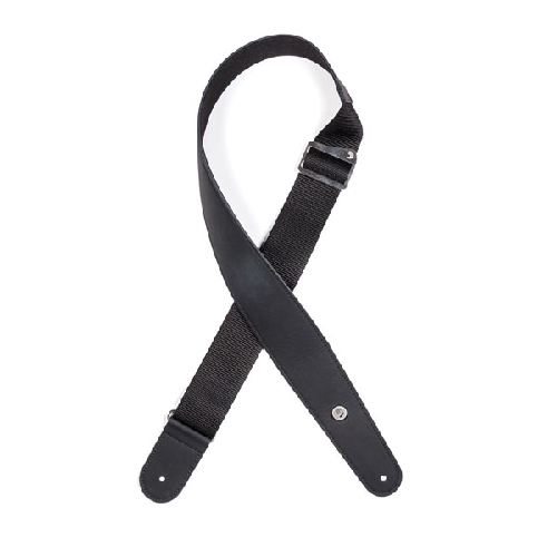 D'addario Planet Waves Hybrid Leather Guitar Strap - Poppa's Music