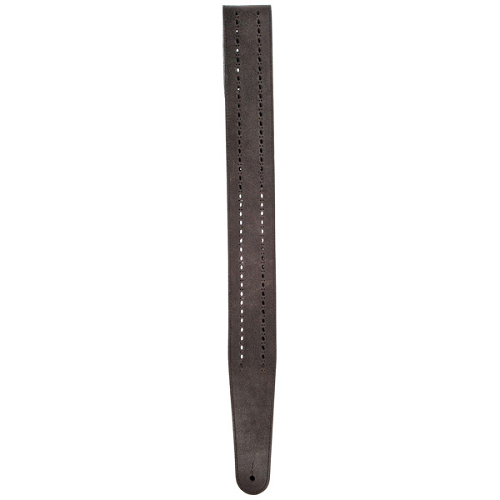 D'addario Planet Waves Vented Leather Strap W/ Black Rows - Poppa's Music