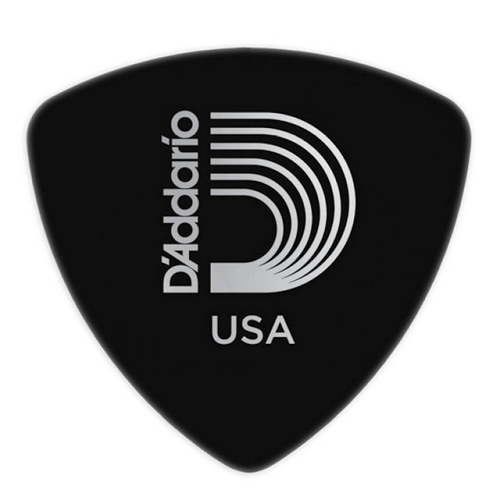 D'addario Planet Waves Black Celluloid Guitar Picks Wide - 25 Pack - Poppa's Music
