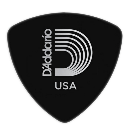 D'addario Planet Waves Black Celluloid Wide Guitar Picks - 10 Pack - Poppa's Music 